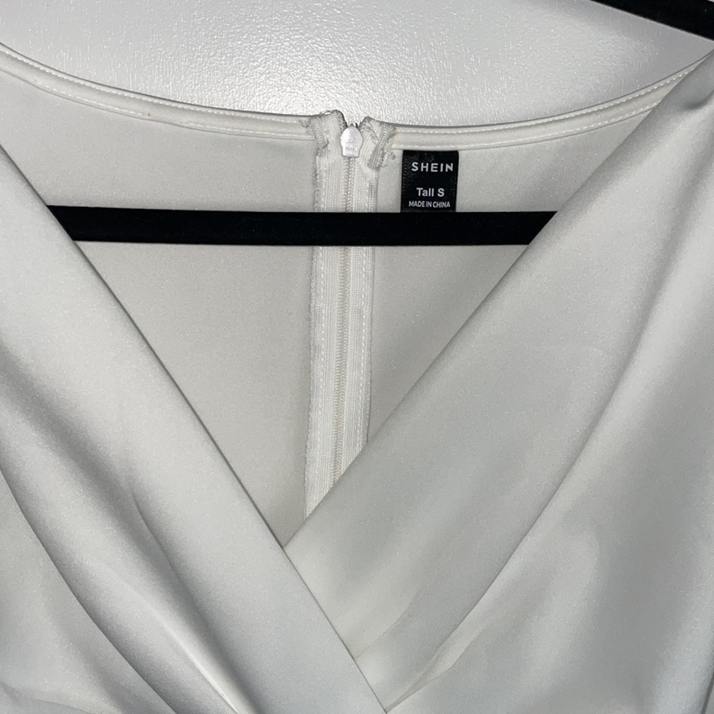 SHEIN White Long Sleeve Dress - Picture 4 of 7